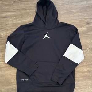 Jordan Black and White Youth Hoodie